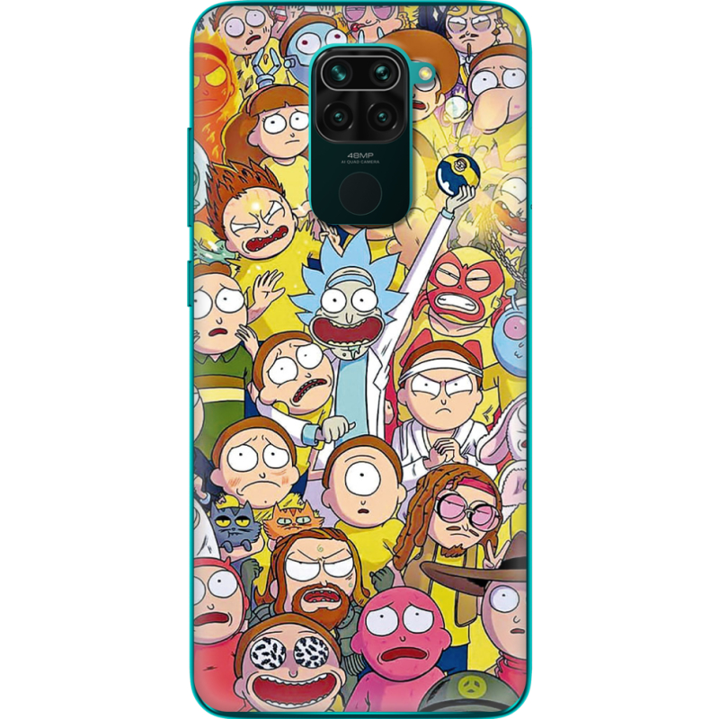 Чехол BoxFace Xiaomi Redmi 10X Rick and Morty