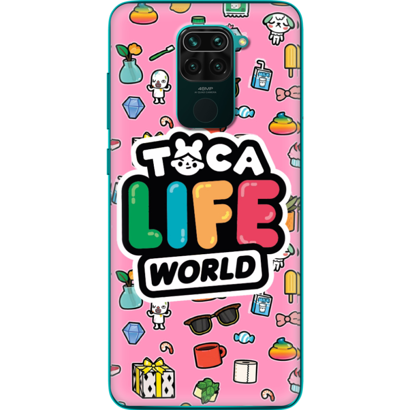 Чехол BoxFace Xiaomi Redmi 10X Toca Boca Life World