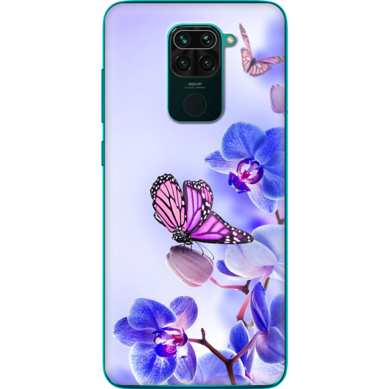 Чехол BoxFace Xiaomi Redmi 10X Orchids and Butterflies