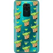 Прозрачный чехол BoxFace Xiaomi Redmi 10X Pattern Baby Yoda