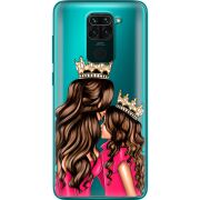 Прозрачный чехол BoxFace Xiaomi Redmi 10X Queen and Princess