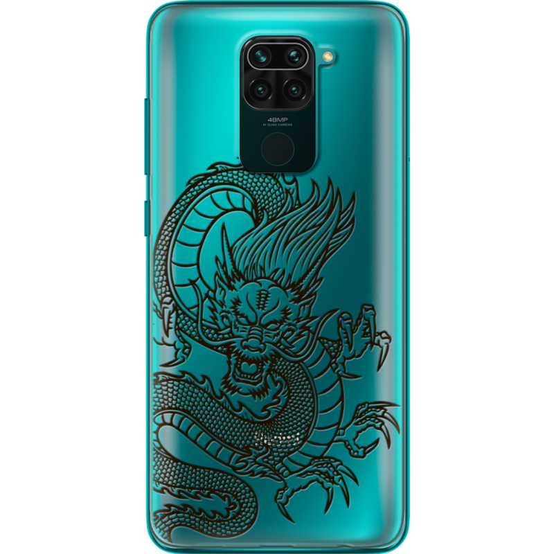 Прозрачный чехол BoxFace Xiaomi Redmi 10X Chinese Dragon