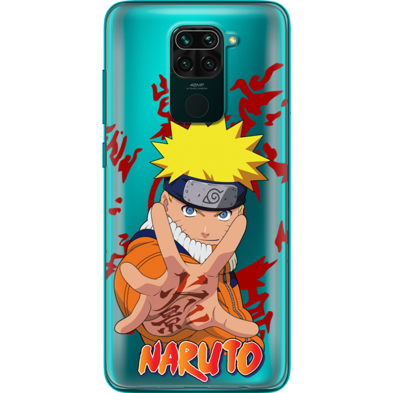 Прозрачный чехол BoxFace Xiaomi Redmi 10X Naruto