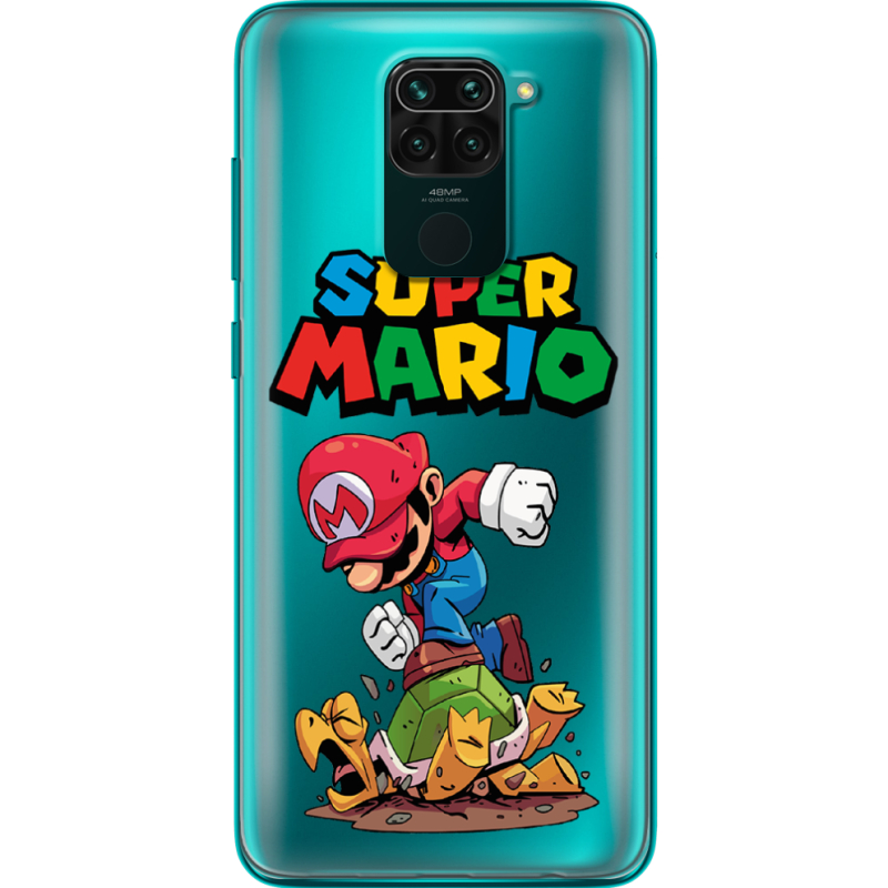 Прозрачный чехол BoxFace Xiaomi Redmi 10X Super Mario