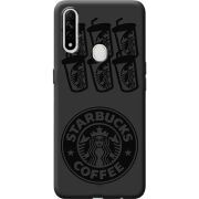 Черный чехол BoxFace Oppo A31 Black Coffee