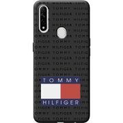 Черный чехол BoxFace Oppo A31 Tommy Print