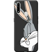 Черный чехол BoxFace Oppo A31 Lucky Rabbit