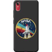 Черный чехол BoxFace Vivo Y91C NASA