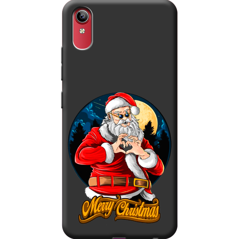 Черный чехол BoxFace Vivo Y91C Cool Santa