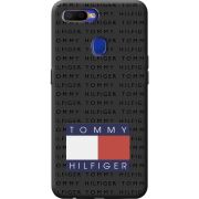 Черный чехол BoxFace OPPO A5S Tommy Print