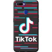 Черный чехол BoxFace OPPO A5S Tik Tok