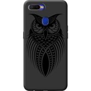 Черный чехол BoxFace OPPO A5S Owl