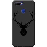 Черный чехол BoxFace OPPO A5S Deer