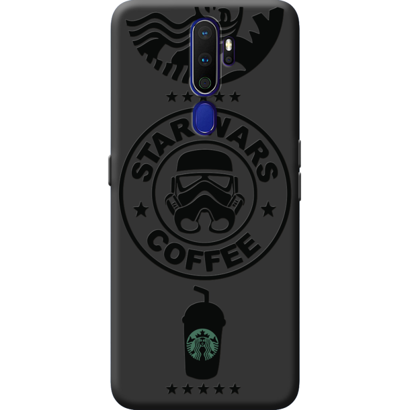 Черный чехол BoxFace OPPO A9 2020 Dark Coffee