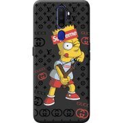 Черный чехол BoxFace OPPO A9 2020 Yellow Fun