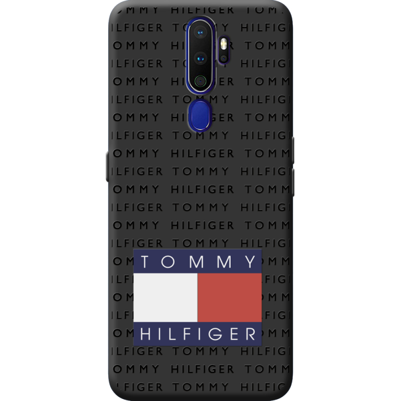 Черный чехол BoxFace OPPO A9 2020 Tommy Print