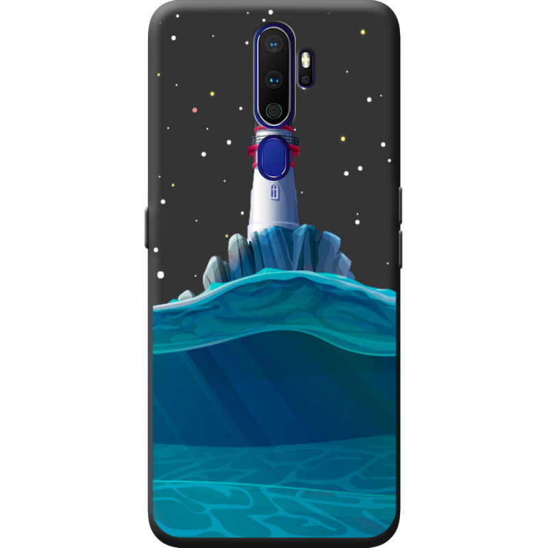 Черный чехол BoxFace OPPO A9 2020 Lighthouse