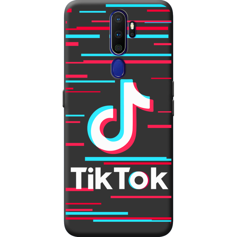 Черный чехол BoxFace OPPO A9 2020 Tik Tok