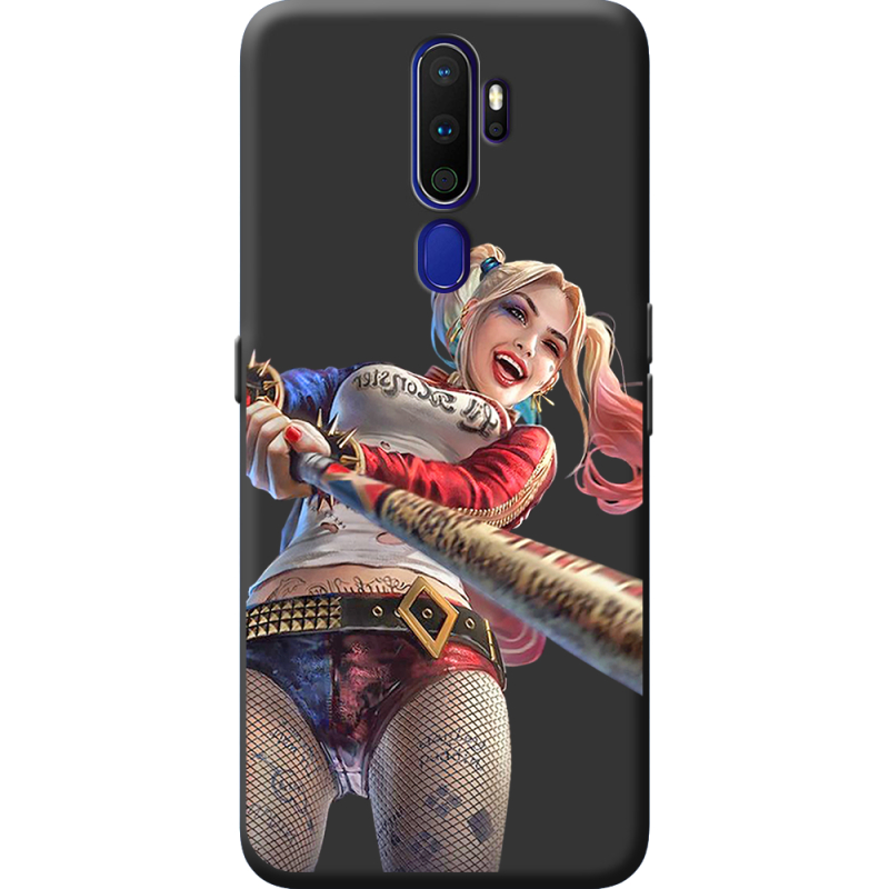 Черный чехол BoxFace OPPO A9 2020 Happy Harley Quinn