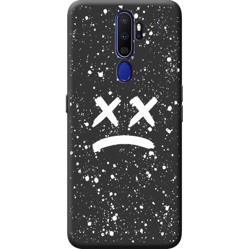 Черный чехол BoxFace OPPO A9 2020 Sad Way