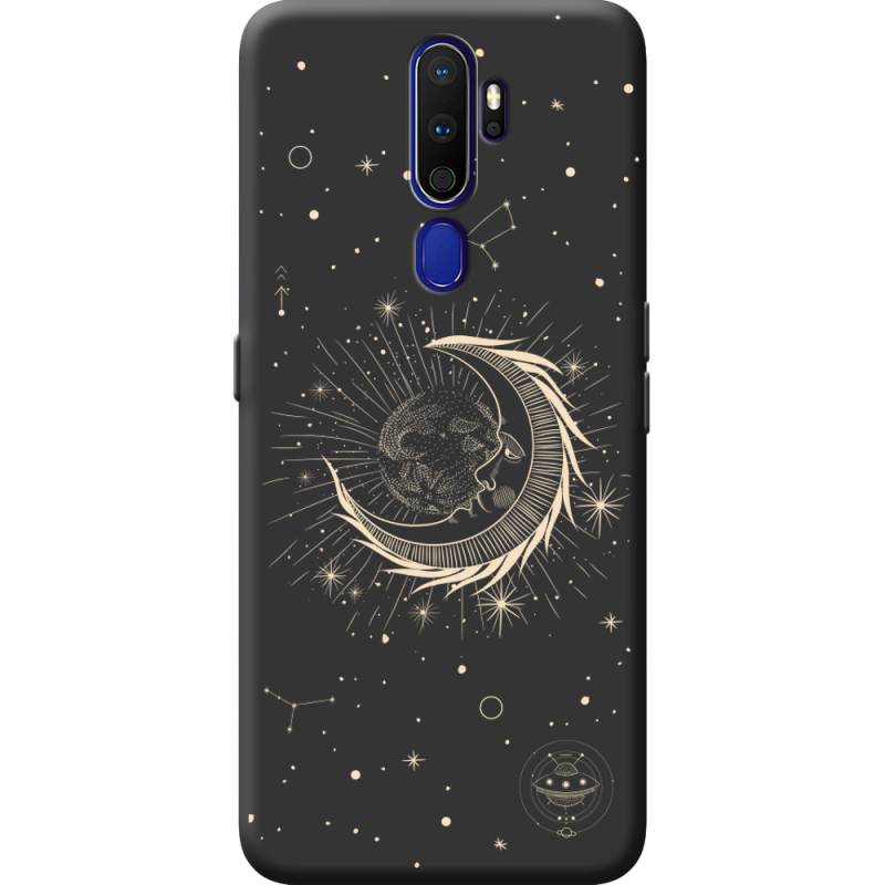 Черный чехол BoxFace OPPO A9 2020 Moon