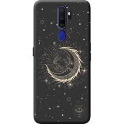 Черный чехол BoxFace OPPO A9 2020 Moon