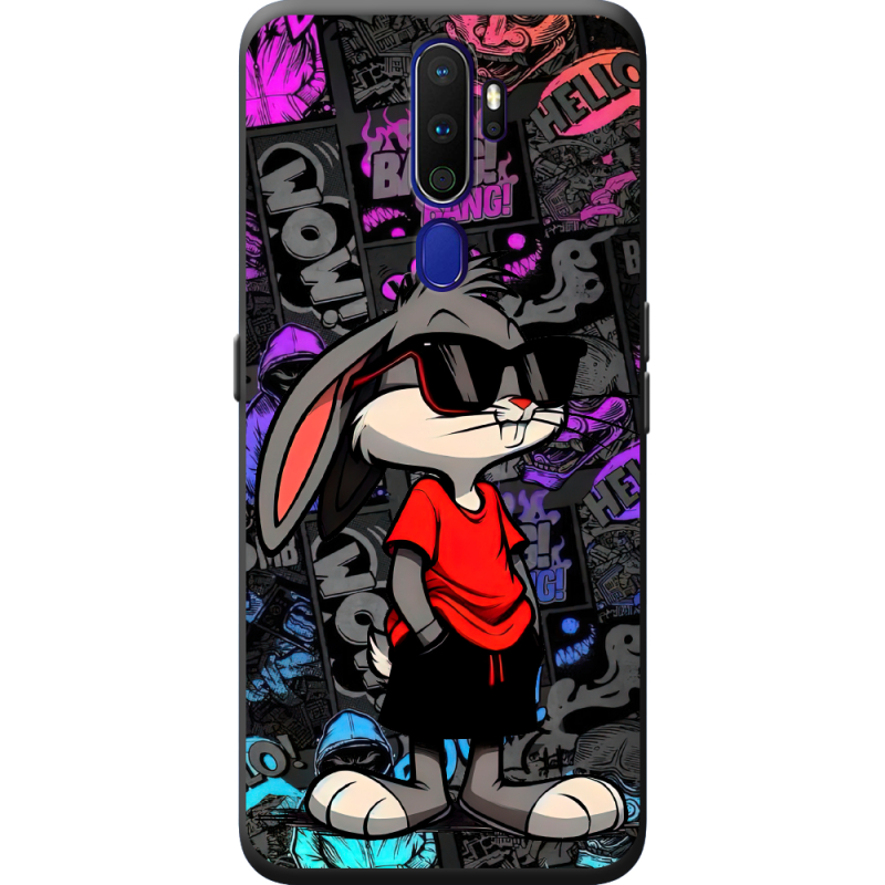 Черный чехол BoxFace OPPO A9 2020 Малий вухань