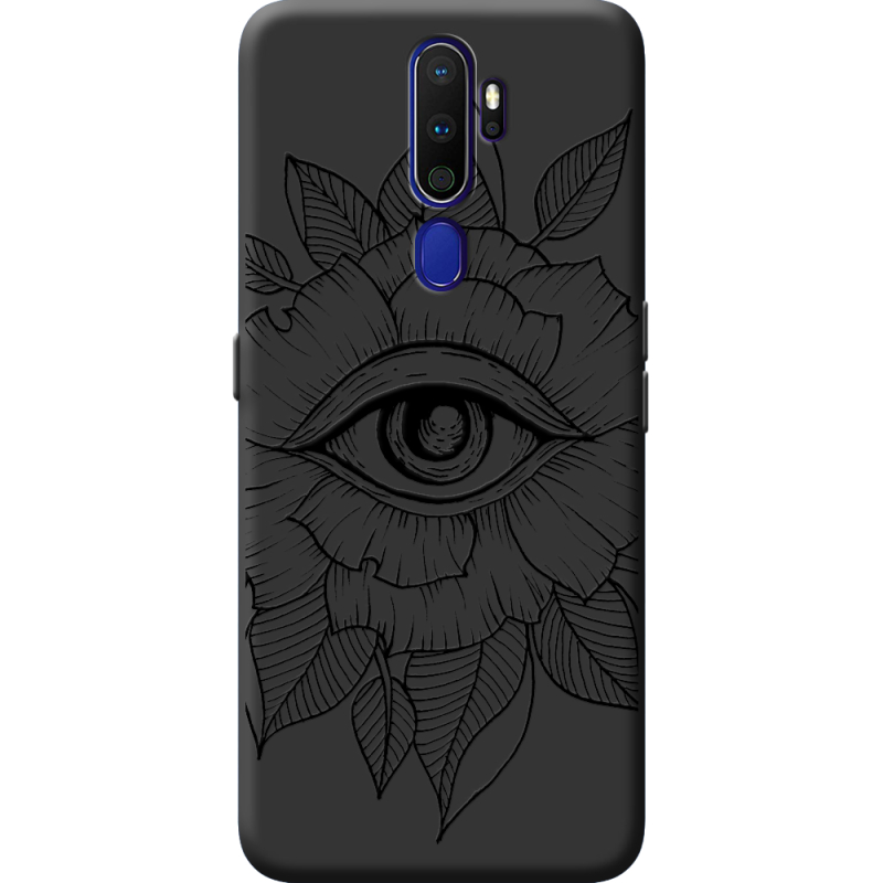 Черный чехол BoxFace OPPO A9 2020 Eye