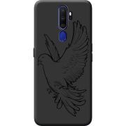 Черный чехол BoxFace OPPO A9 2020 Dove