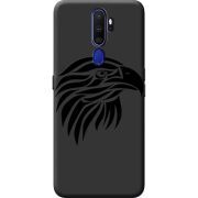 Черный чехол BoxFace OPPO A9 2020 Eagle