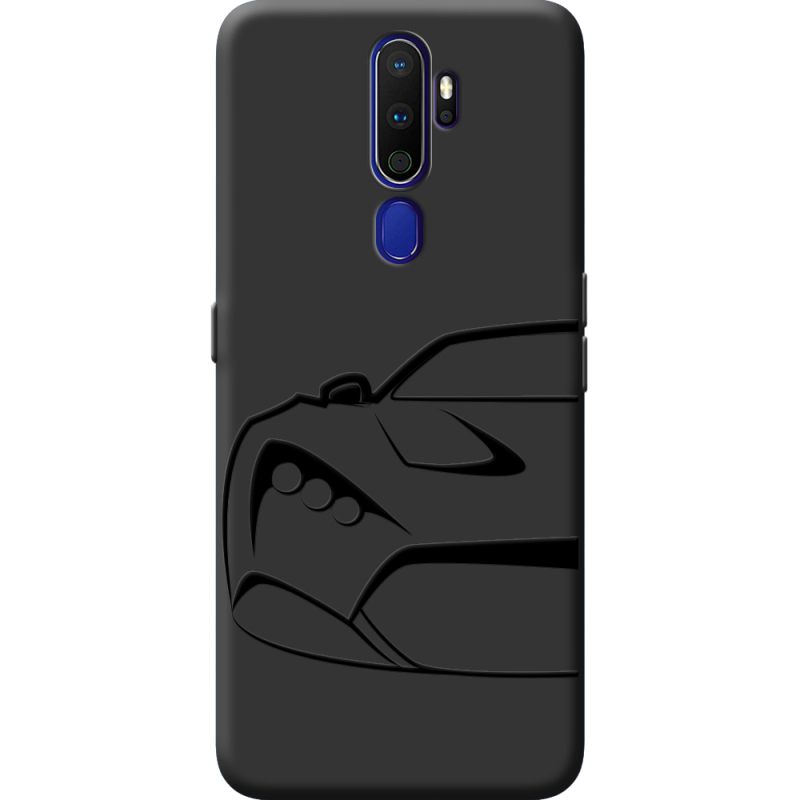 Черный чехол BoxFace OPPO A9 2020 Sportcar