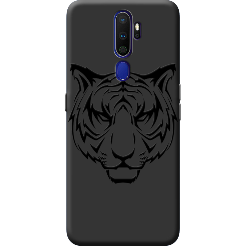 Черный чехол BoxFace OPPO A9 2020 Tiger