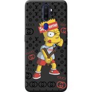 Черный чехол BoxFace OPPO A5 2020 Yellow Fun