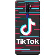 Черный чехол BoxFace OPPO A5 2020 Tik Tok