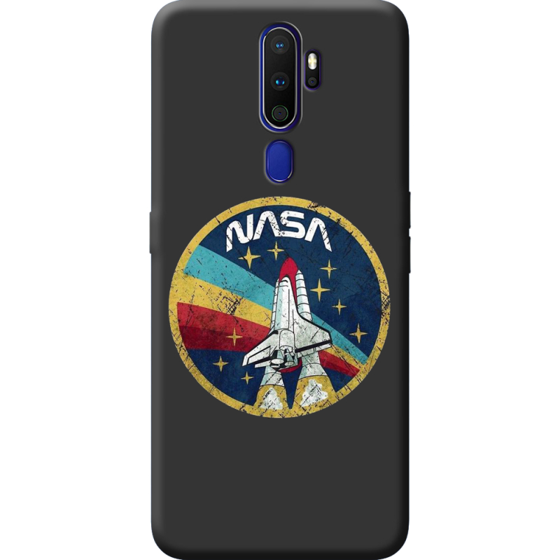 Черный чехол BoxFace OPPO A5 2020 NASA