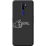 Черный чехол BoxFace OPPO A5 2020 Pew Pew