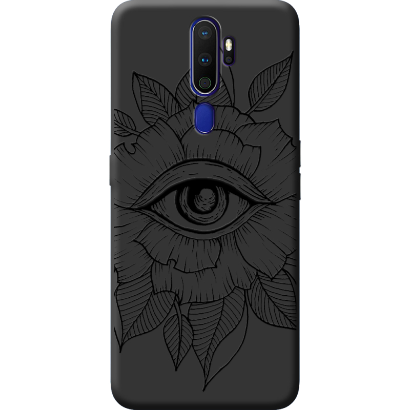 Черный чехол BoxFace OPPO A5 2020 Eye