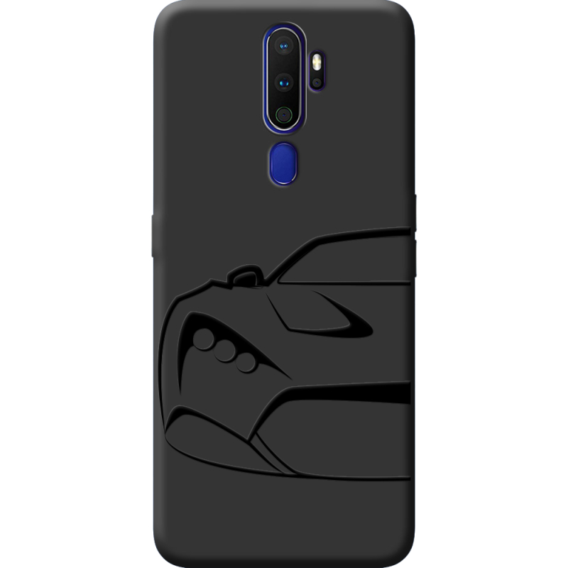 Черный чехол BoxFace OPPO A5 2020 Sportcar