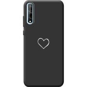 Черный чехол BoxFace Huawei P Smart S My Heart
