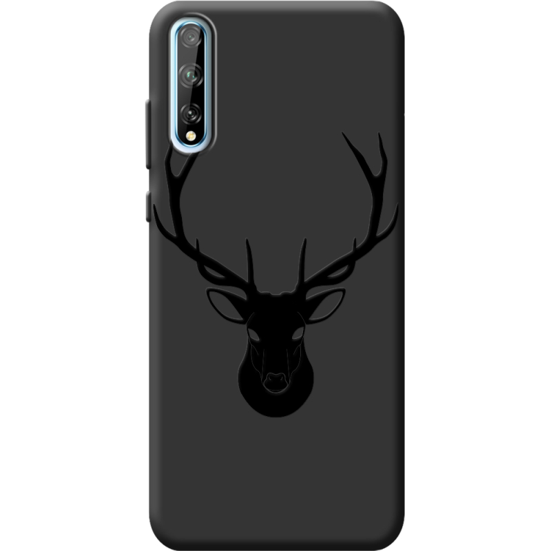 Черный чехол BoxFace Huawei P Smart S Deer