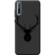 Черный чехол BoxFace Huawei P Smart S Deer