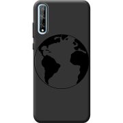 Черный чехол BoxFace Huawei P Smart S Earth