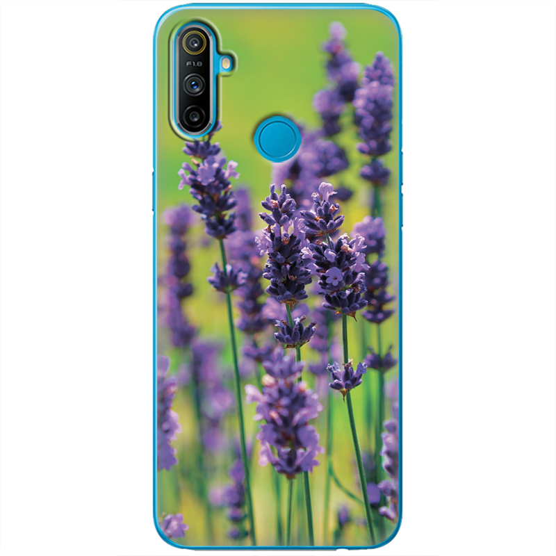 Чехол BoxFace Realme C3 Green Lavender