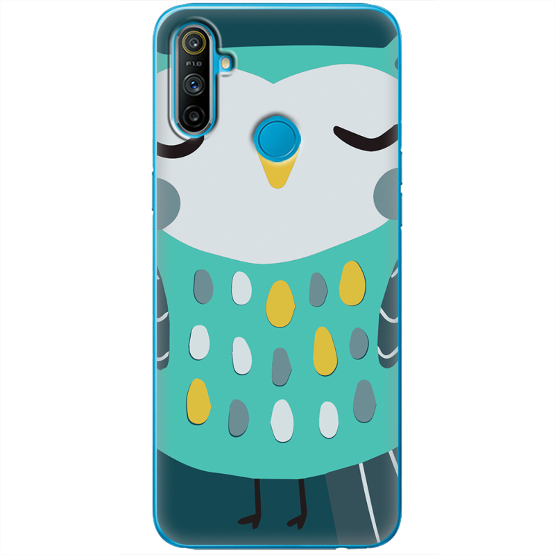 Чехол BoxFace Realme C3 Green Owl