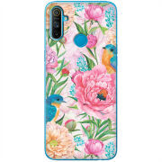 Чехол BoxFace Realme C3 Birds in Flowers