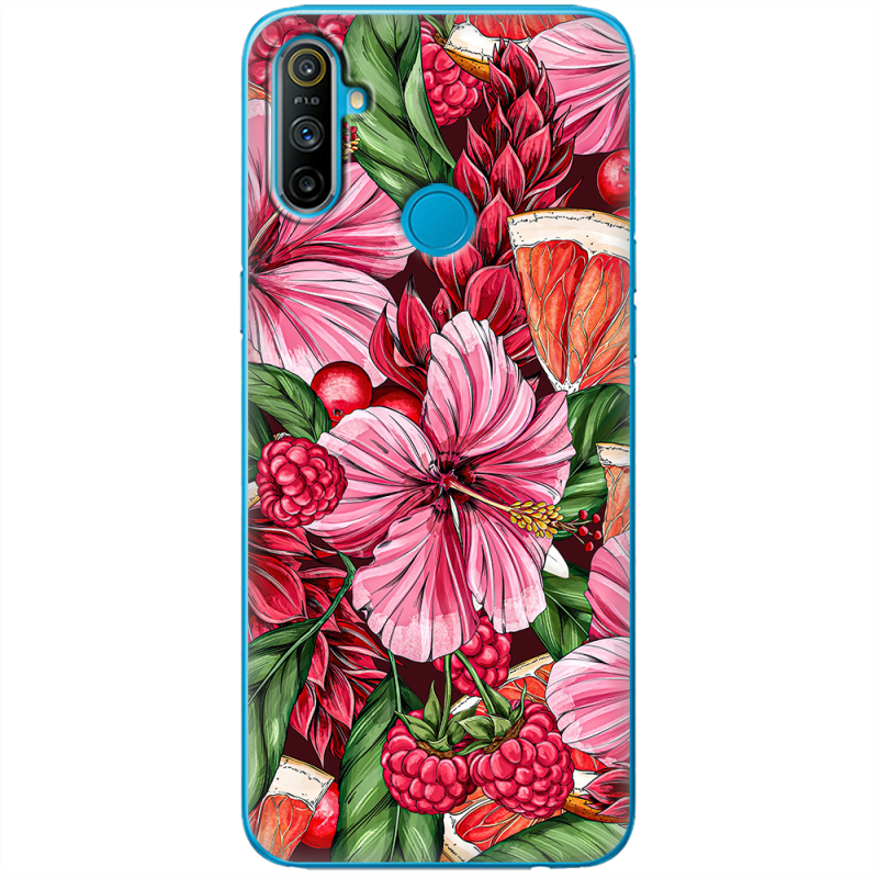 Чехол BoxFace Realme C3 Tropical Flowers