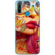 Чехол BoxFace Realme C3 Yellow Girl Pop Art