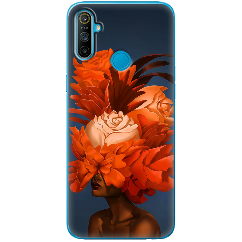 Чехол BoxFace Realme C3 Exquisite Orange Flowers