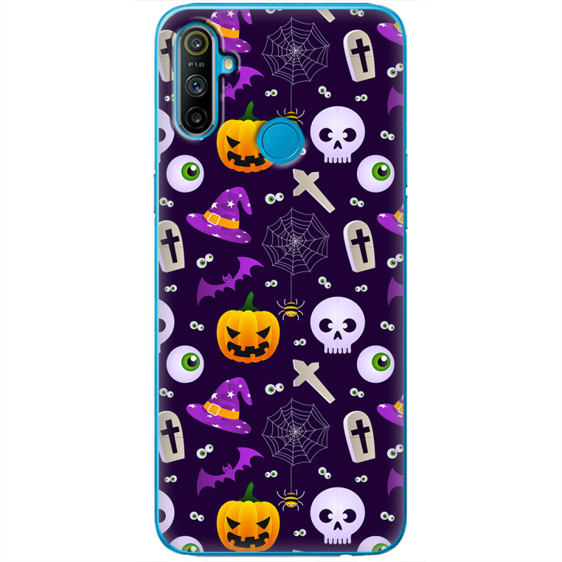 Чехол BoxFace Realme C3 Halloween Purple Mood