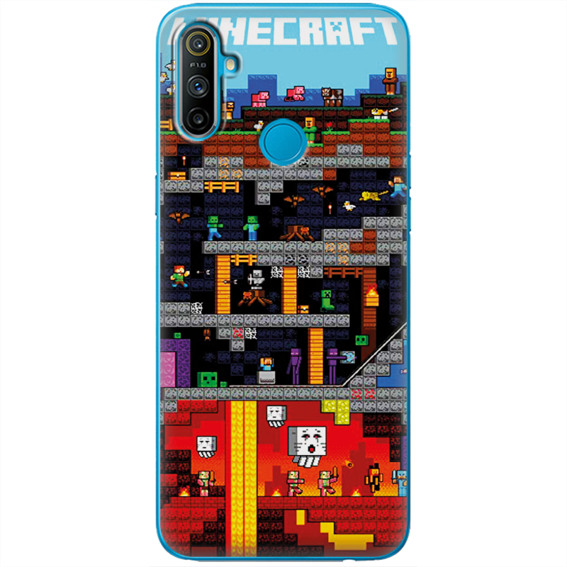 Чехол BoxFace Realme C3 Minecraft Lode Runner